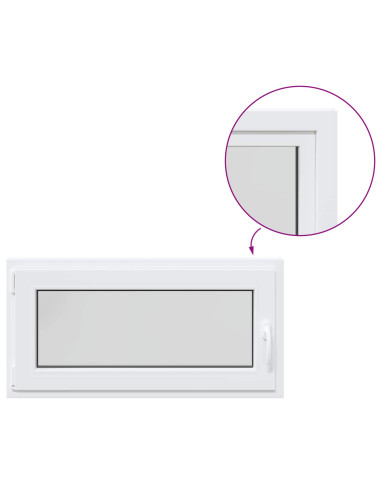 Finestra per Soffitta RISOR 50 x 55 cm PVC e Vetro