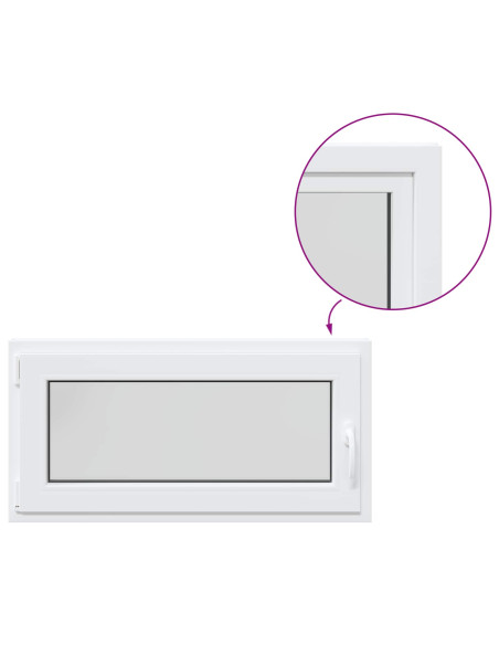 Finestra per Soffitta RISOR 50 x 55 cm PVC e Vetro