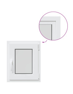 Finestra per Soffitta RISOR 40 x 60 cm PVC e Vetro 2