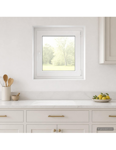 Finestra per Soffitta RISOR 70 x 70 cm PVC e Vetro