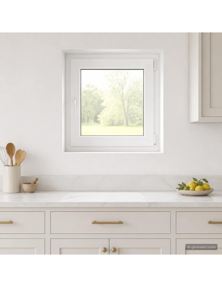 Finestra per Soffitta RISOR 70 x 70 cm PVC e Vetro
