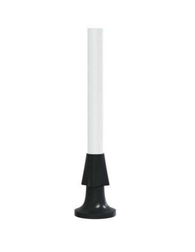 Tenda retrattile manuale Antracite e Bianco 150 cm