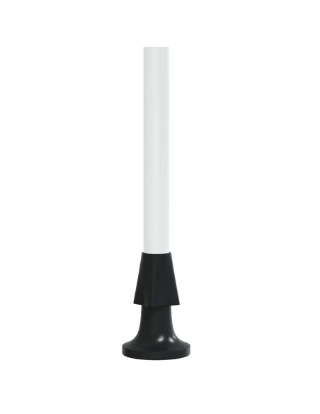 Tenda retrattile manuale Antracite e Bianco 150 cm