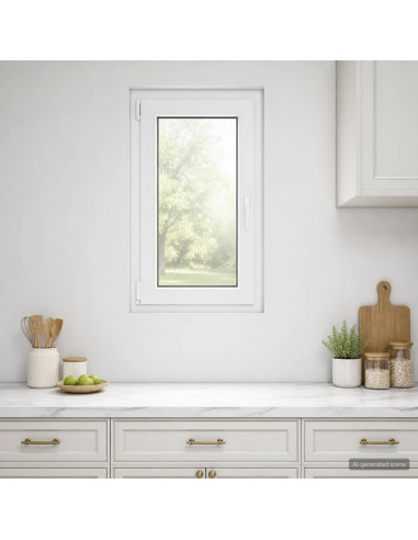 Finestra per Soffitta RISOR 50 x 100 cm PVC e Vetro