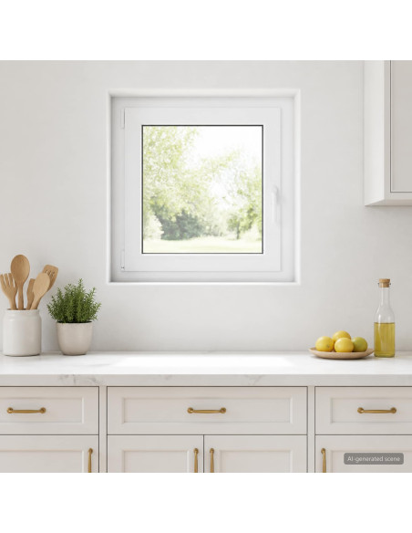 Finestra per Soffitta RISOR 70 x 70 cm PVC e Vetro