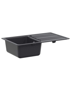 Lavello cucina con gocciolatoio Granito 76,5 cm x 46 cm x 28 cm