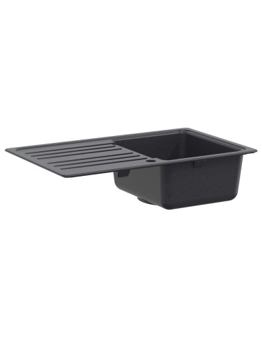 Lavello cucina con gocciolatoio Granito 76,5 cm x 46 cm x 28 cm