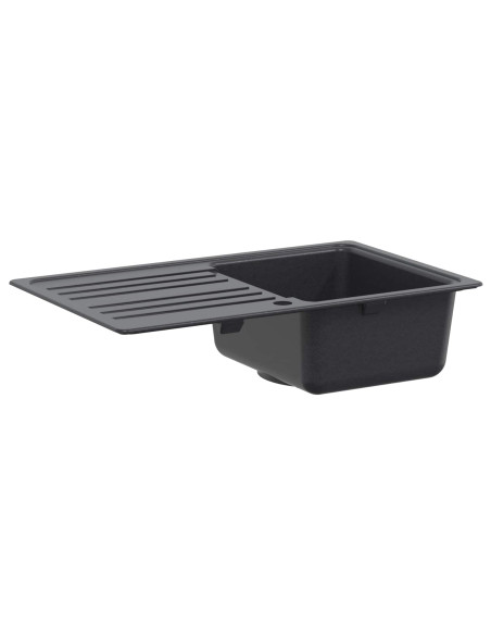 Lavello cucina con gocciolatoio Granito 76,5 cm x 46 cm x 28 cm