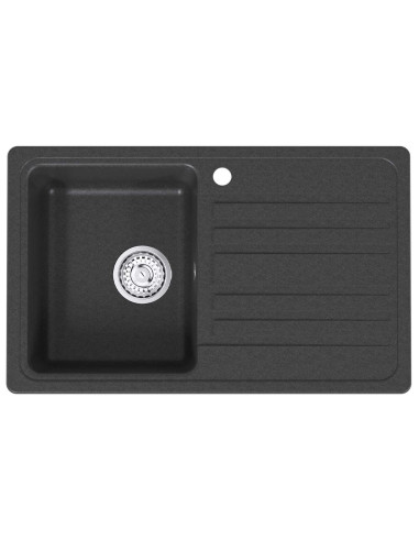 Lavello cucina con gocciolatoio Granito 76,5 cm x 46 cm x 28 cm