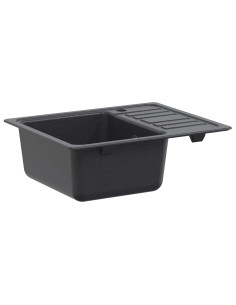 Lavello da cucina con gocciolatoio Granito 57.5 x 46 x 28 cm