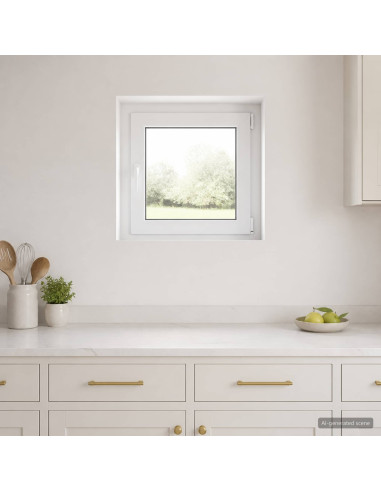 Finestra per Soffitta RISOR 55 x 55 cm PVC e Vetro