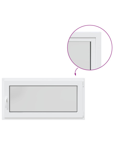 Finestra per Soffitta RISOR 120 x 50 cm PVC e Vetro