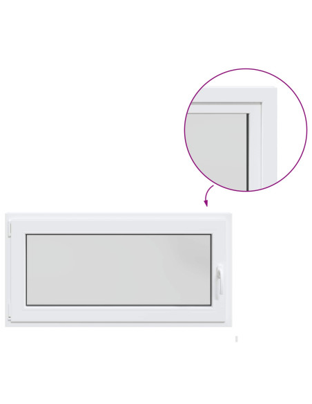 Finestra per Soffitta RISOR 120 x 50 cm PVC e Vetro