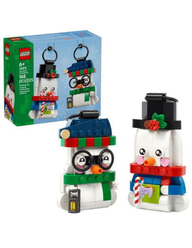 PUPAZZI DI NEVE ORNAMENTALI