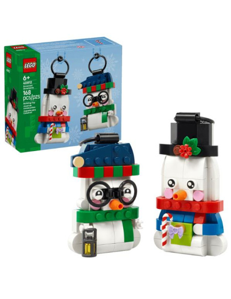 PUPAZZI DI NEVE ORNAMENTALI