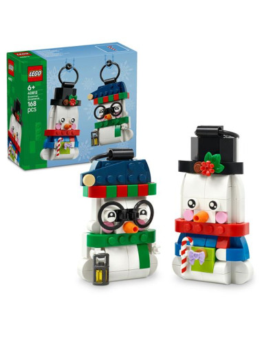 PUPAZZI DI NEVE ORNAMENTALI