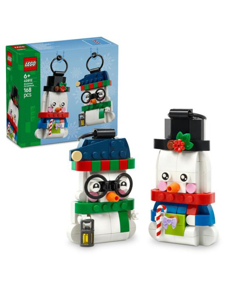 PUPAZZI DI NEVE ORNAMENTALI