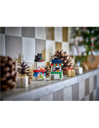 PUPAZZI DI NEVE ORNAMENTALI