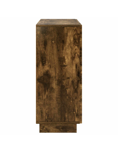 Credenza Rovere Fumo 85,5 x 31 x 75 cm Legno ingegnerizzato