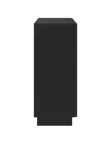 Credenza Nero 85,5 x 31 x 75 cm Legno ingegnerizzato