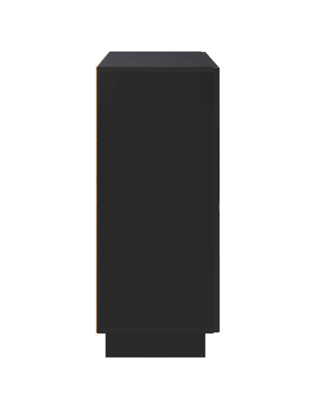 Credenza Nero 85,5 x 31 x 75 cm Legno ingegnerizzato