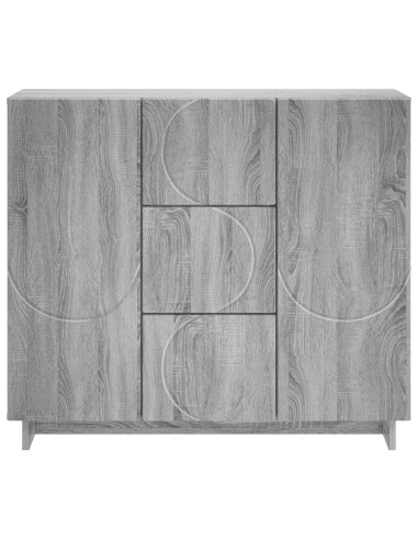 Credenza Sonoma grigio 85,5 x 31 x 75 cm Legno ingegnerizzato