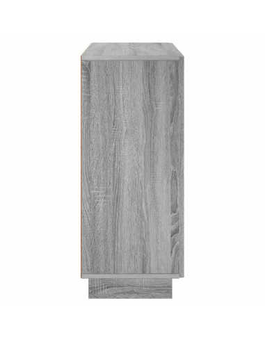 Credenza Sonoma grigio 85,5 x 31 x 75 cm Legno ingegnerizzato