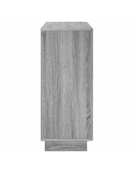 Credenza Sonoma grigio 85,5 x 31 x 75 cm Legno ingegnerizzato