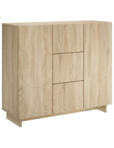 Credenza Rovere Sonoma 85,5 x 31 x 75 cm Legno ingegnerizzato 2