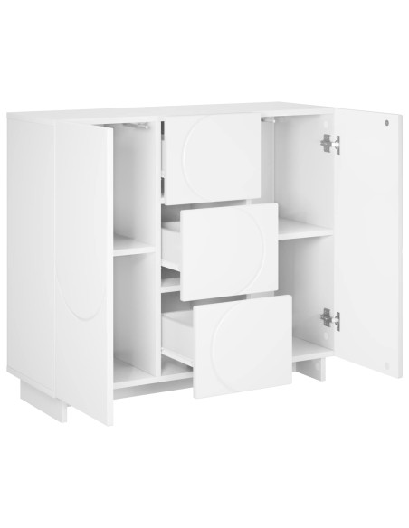 Credenza Bianco 85,5 x 31 x 75 cm Legno ingegnerizzato