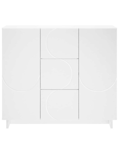 Credenza Bianco 85,5 x 31 x 75 cm Legno ingegnerizzato