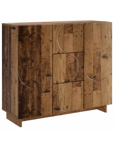 Credenza Legno antico 85,5 x 31 x 75 cm Legno ingegnerizzato 2