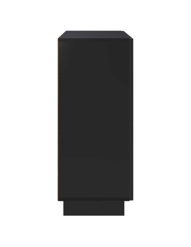 Credenza Nero 85,5 x 31 x 75 cm Legno ingegnerizzato