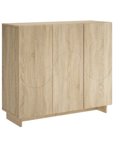 Credenza Rovere Sonoma 85,5 x 31 x 75 cm Legno ingegnerizzato 2
