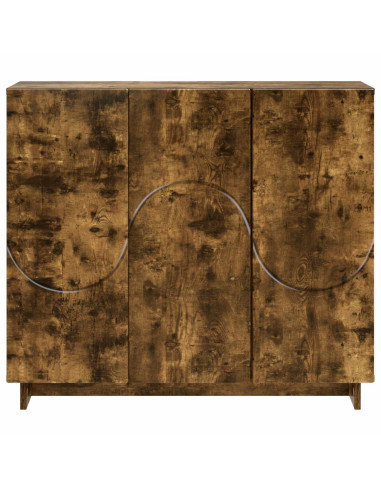 Credenza Rovere Fumo 85,5 x 31 x 75 cm Legno ingegnerizzato