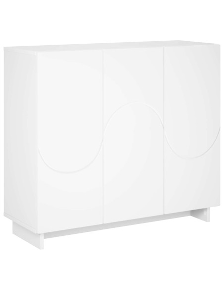 Credenza Bianco 85,5 x 31 x 75 cm Legno ingegnerizzato