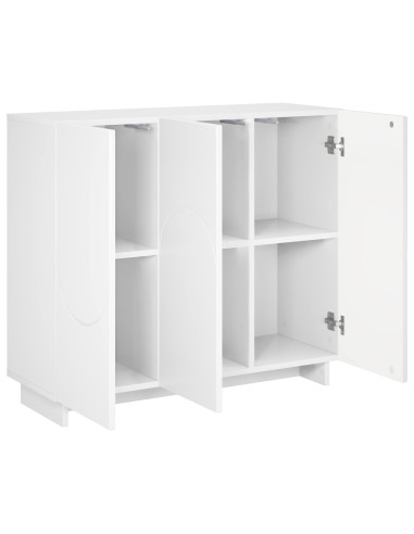 Credenza Bianco 85,5 x 31 x 75 cm Legno ingegnerizzato
