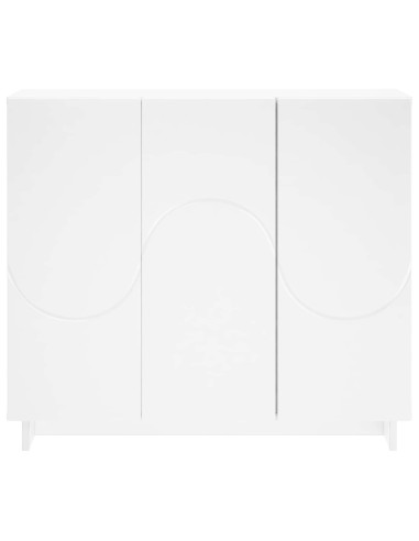 Credenza Bianco 85,5 x 31 x 75 cm Legno ingegnerizzato