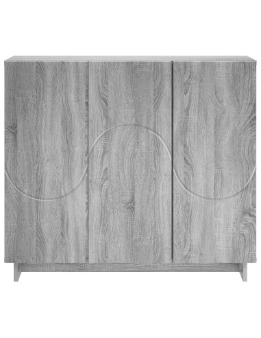 Credenza Sonoma grigio 85,5 x 31 x 75 cm Legno ingegnerizzato