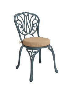 Cuscini per Sedia in 4 Pezzi SOEST 4 pz 100% Poliestere Sabbia 2