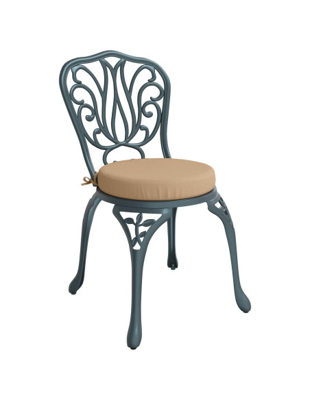 Cuscini per Sedia in 4 Pezzi SOEST 4 pz 100% Poliestere Sabbia