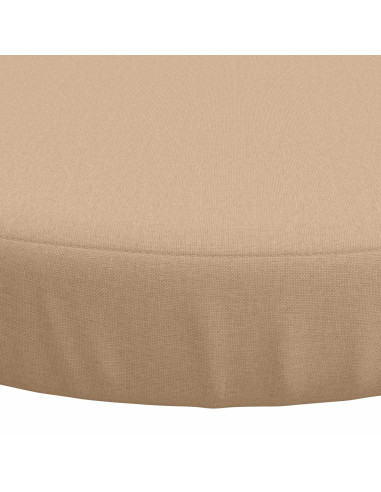 Cuscini per Sedia in 4 Pezzi SOEST 4 pz 100% Poliestere Sabbia
