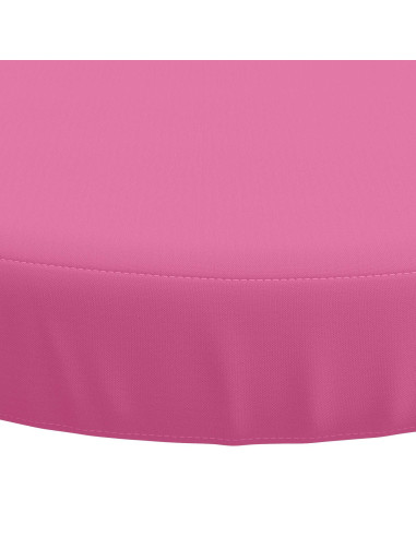 Cuscini per Sedia in 4 Pezzi SOEST 4 pz 100% Poliestere Rosa