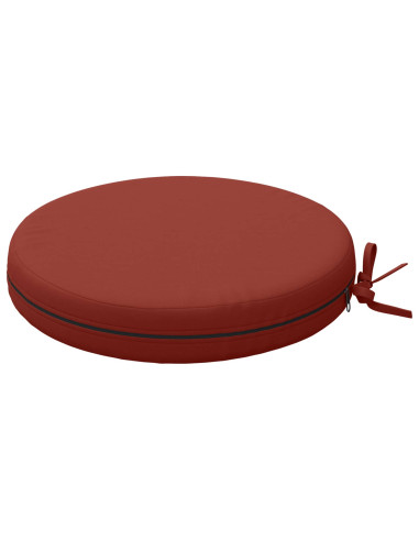 Cuscini per Sedia in 4 Pezzi SOEST 4 pz 100% Poliestere Rosso