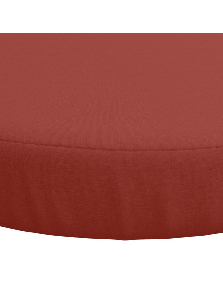 Cuscini per Sedia in 4 Pezzi SOEST 4 pz 100% Poliestere Rosso