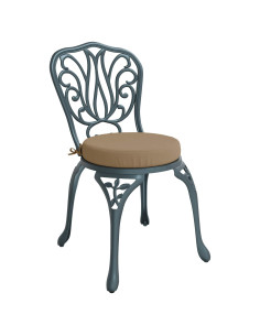 Cuscini per Sedia in 4 Pezzi SOEST 4 pz 100% Poliestere Tortora 2
