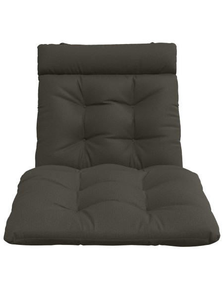 Cuscino per Lettino VIANEN 100% Poliestere Antracite