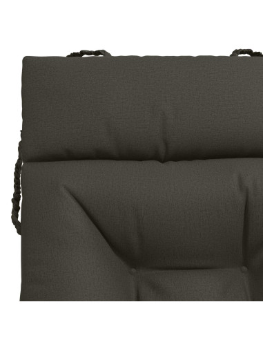 Cuscino per Lettino VIANEN 100% Poliestere Antracite