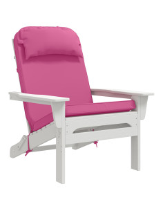 Cuscino per Lounger Sole 100% Poliestere Rosa 55 x 124 x 5 cm 2