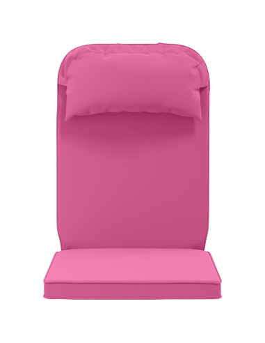 Cuscino per Lounger Sole 100% Poliestere Rosa 55 x 124 x 5 cm